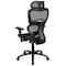 Flash Furniture Office Chair, Mesh, Black H-LC-1388F-1K-BK-GG - alternate 3